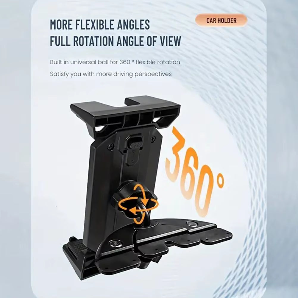 Car Universal Tablet Stands Holder CD Slot Mobile Phone Smartphone Mobile Mount Hands-Free Mount Phone Phone Holder Bracket
