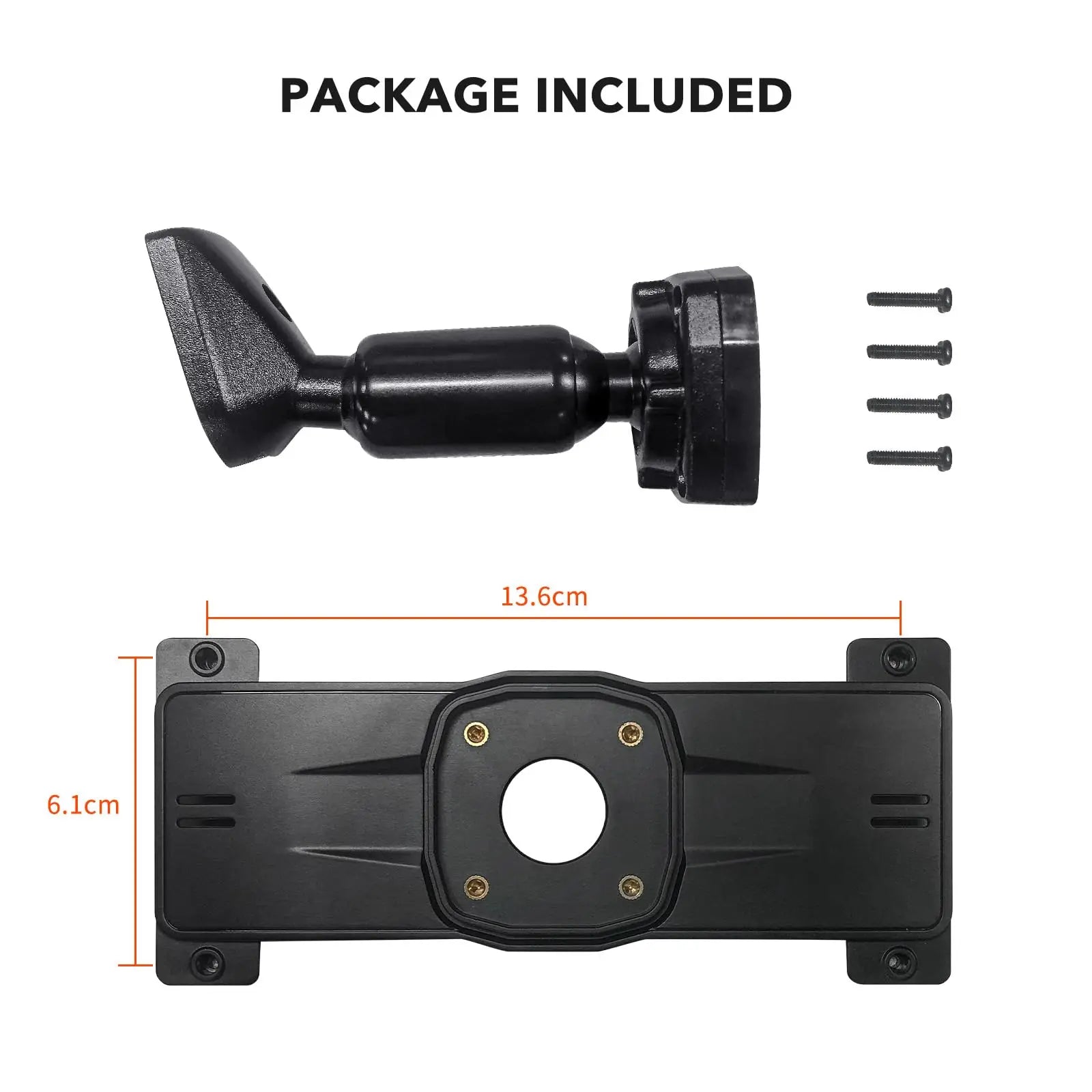 OEM Bracket for Mirror Dash Cam 12 Inch Mirror Dash Cam Mount Bracket Arm for Car DVR Instead of Strap